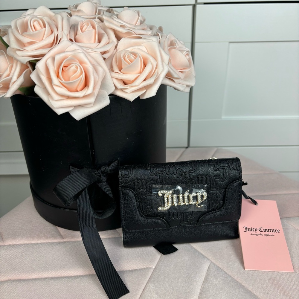Juicy Couture Liquorice Heartless Double Sided Trifold